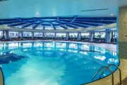 Mukarnas SPA Resort viešbutyje galima paplaukioti uždarame baseine Turkija, Alanija