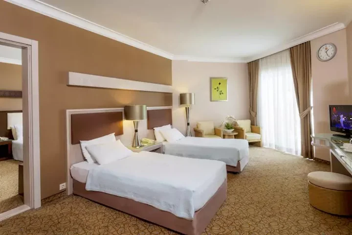 Mukarnas SPA Resort Šeimyninis kambarys su vaizdu į jūrą Turkija, Alanija