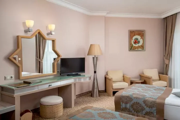 Mukarnas SPA & Resort Standartinis kambarys su vaizdu į jūrą Turkija, Alanija